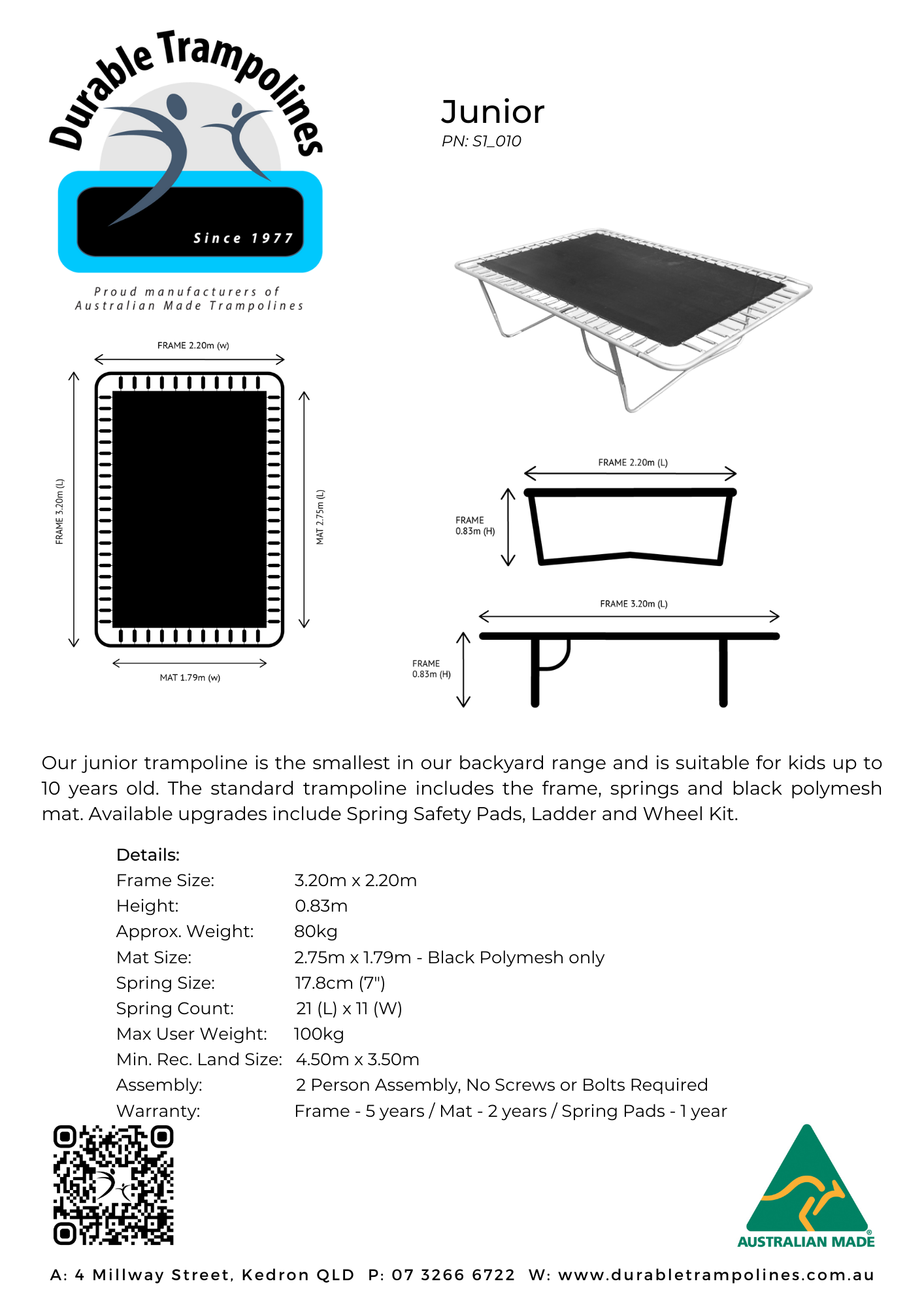 Junior Trampoline