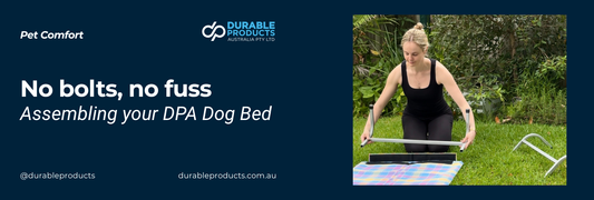 No Bolts, No Fuss: How Our Dura-mesh Pet Comfort Beds are Assembled
