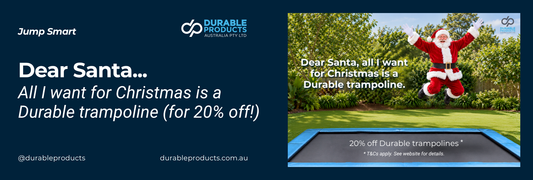 Dear Santa, All I Want for Christmas is a Durable Trampoline