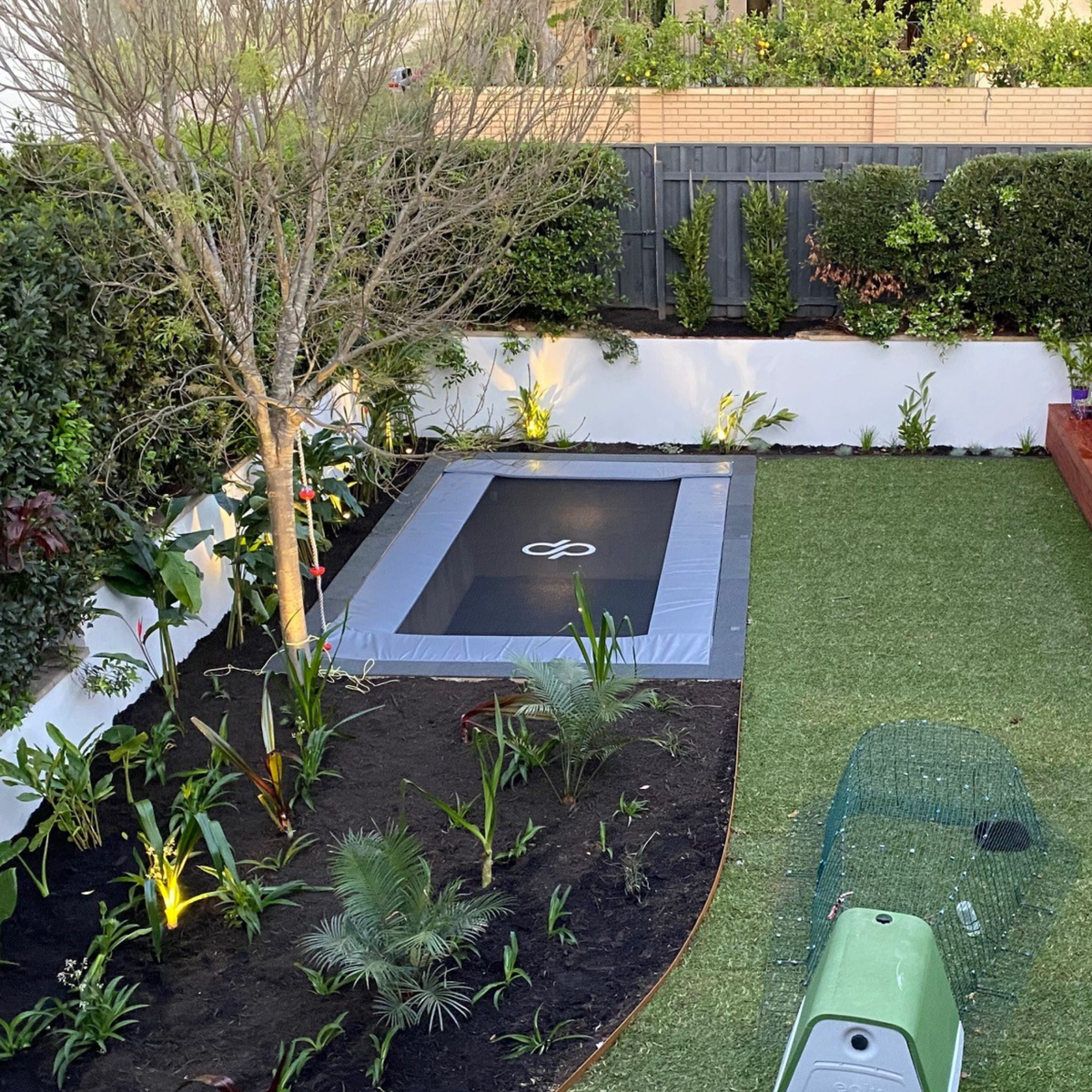 Jumbo Pro Inground Trampoline